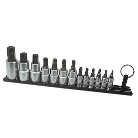 Vim Tools VIM Tools 13-Piece Torx Driver Set on Black Magrail TMS-TORX